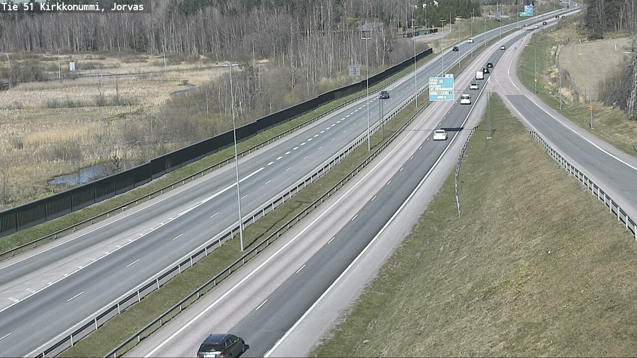 Kelikamerat Kuva Tie 51 Kirkkonummi, Jorvas, Kirkkonummi, Uusimaa