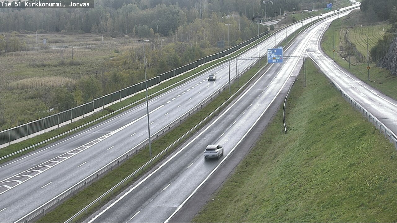 Weather Camera Image Road 51 Kirkkonummi, Jorvas, Kirkkonummi, Uusimaa