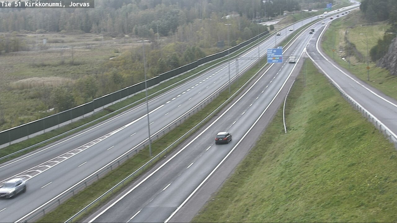 Kelikamerat Kuva Tie 51 Kirkkonummi, Jorvas, Kirkkonummi, Uusimaa