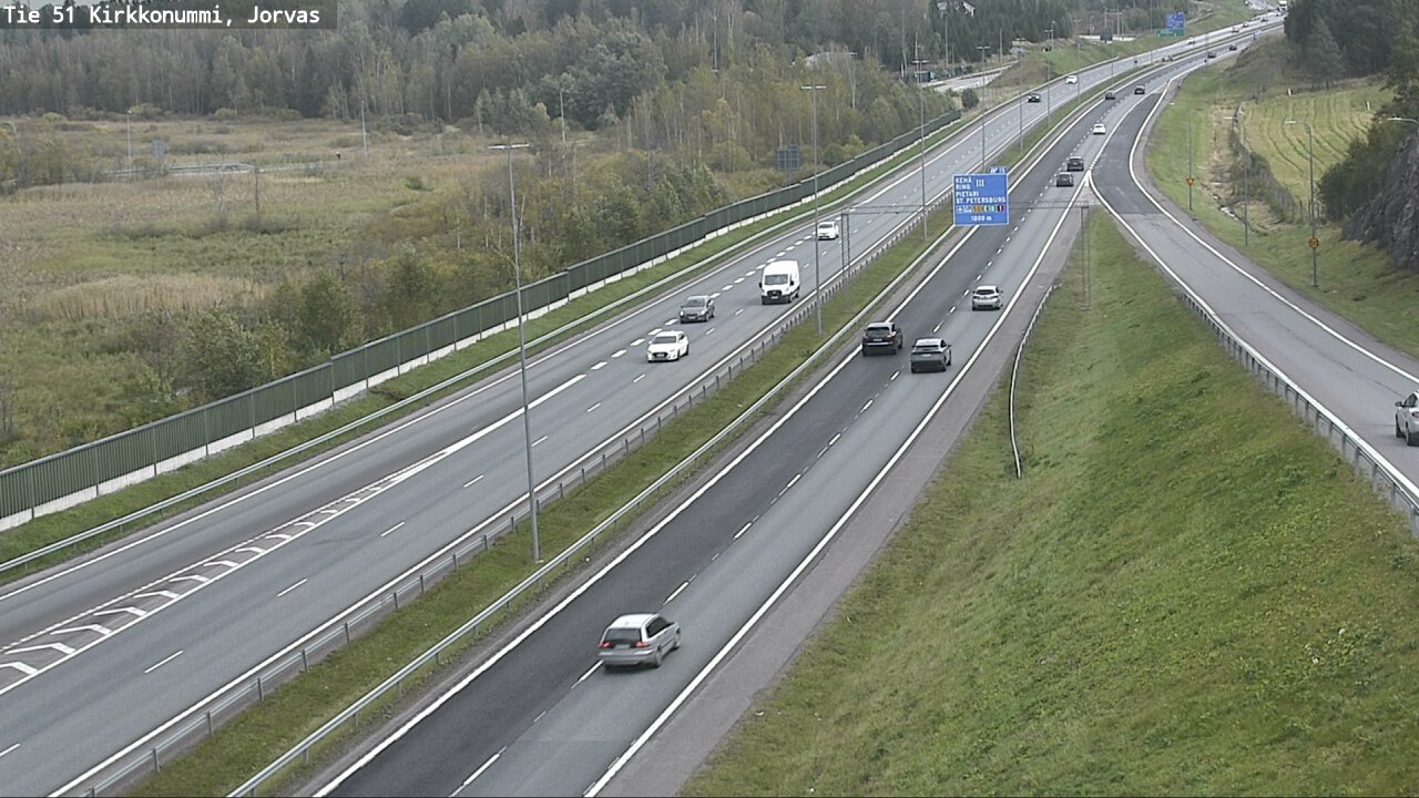 Kelikamerat Kuva Tie 51 Kirkkonummi, Jorvas, Kirkkonummi, Uusimaa