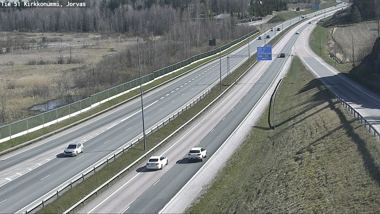 Kelikamerat Kuva Tie 51 Kirkkonummi, Jorvas, Kirkkonummi, Uusimaa