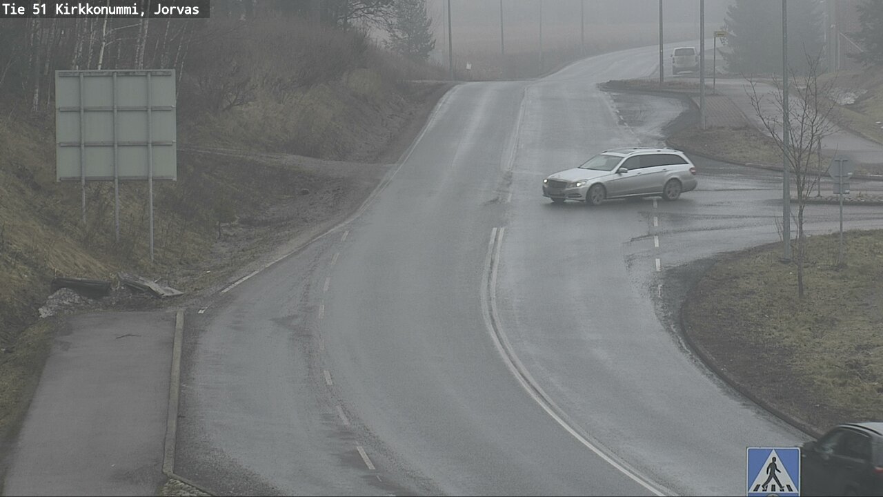 Weather Camera Image Väg 51 Kyrkslätt, Jorvas, Kirkkonummi, Uusimaa