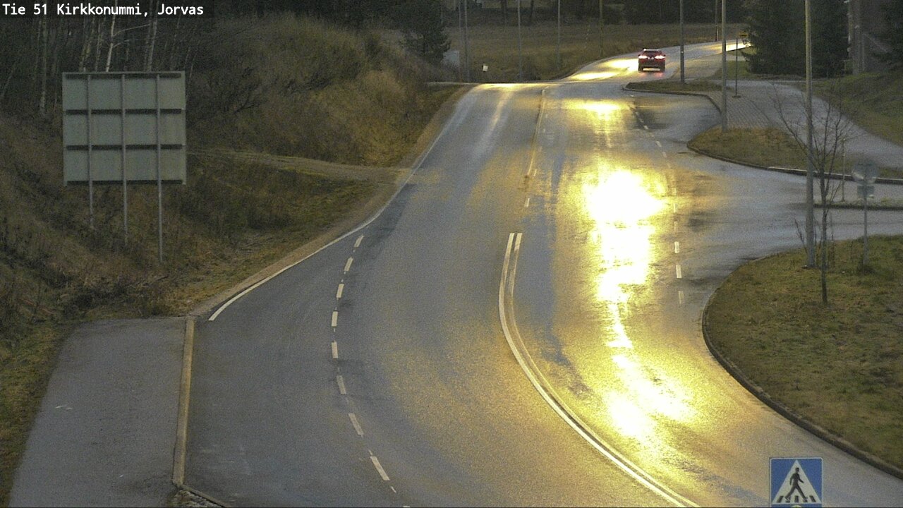 Weather Camera Image Väg 51 Kyrkslätt, Jorvas, Kirkkonummi, Uusimaa