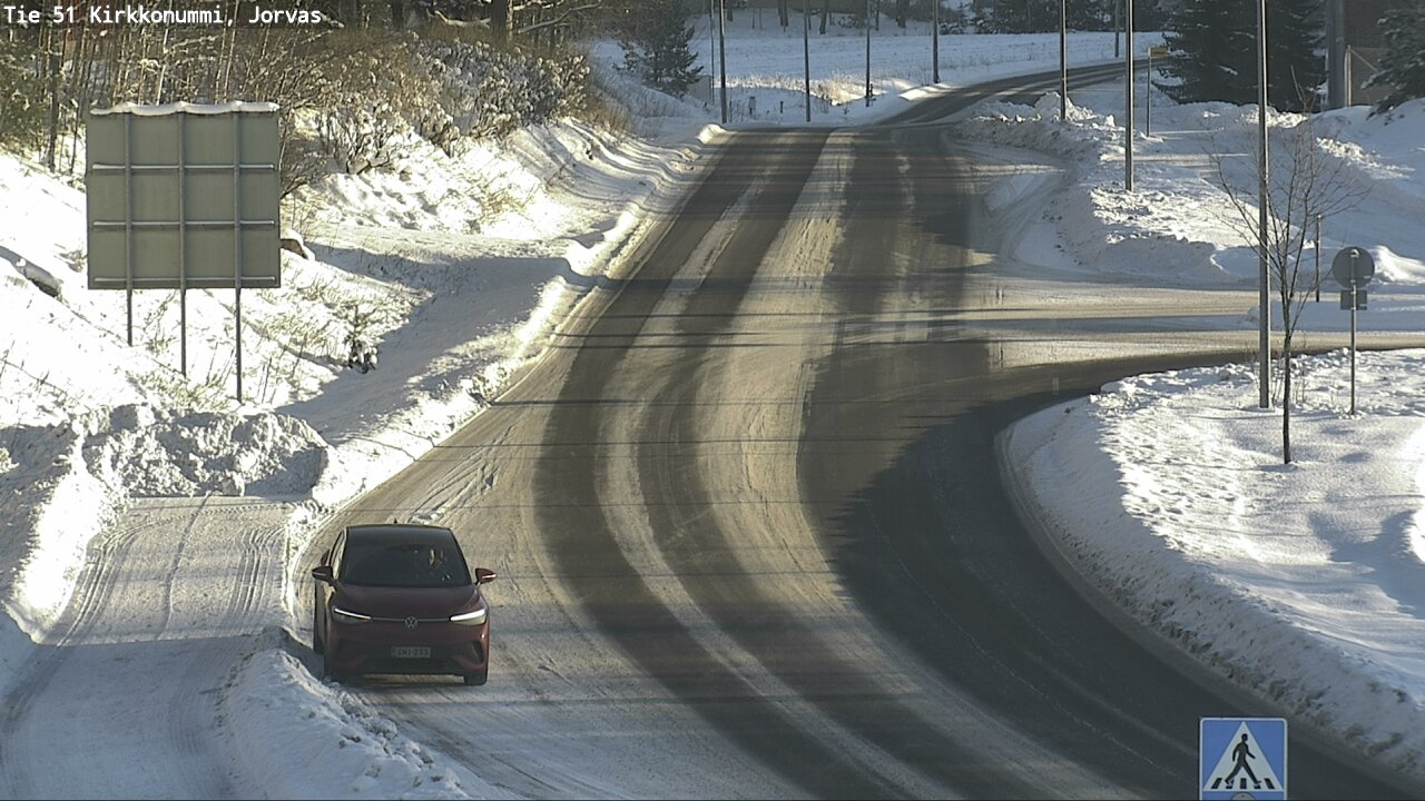 Weather Camera Image Väg 51 Kyrkslätt, Jorvas, Kirkkonummi, Uusimaa