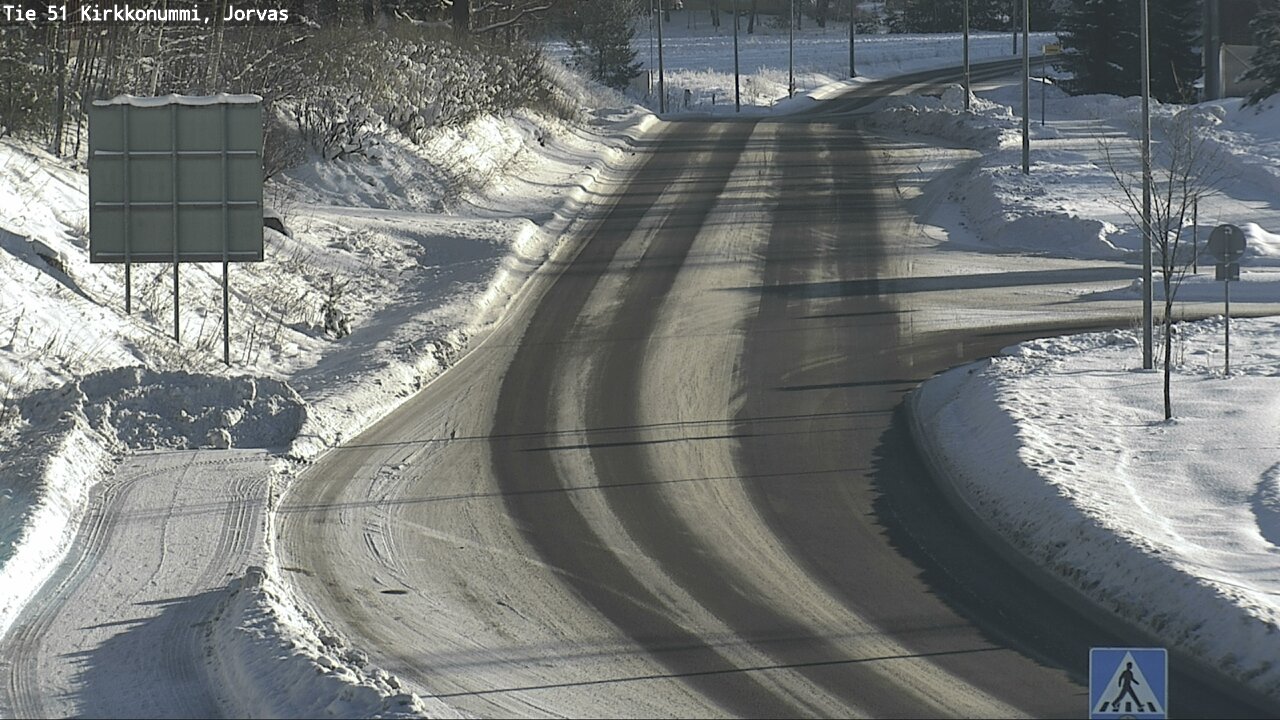 Weather Camera Image Road 51 Kirkkonummi, Jorvas, Kirkkonummi, Uusimaa