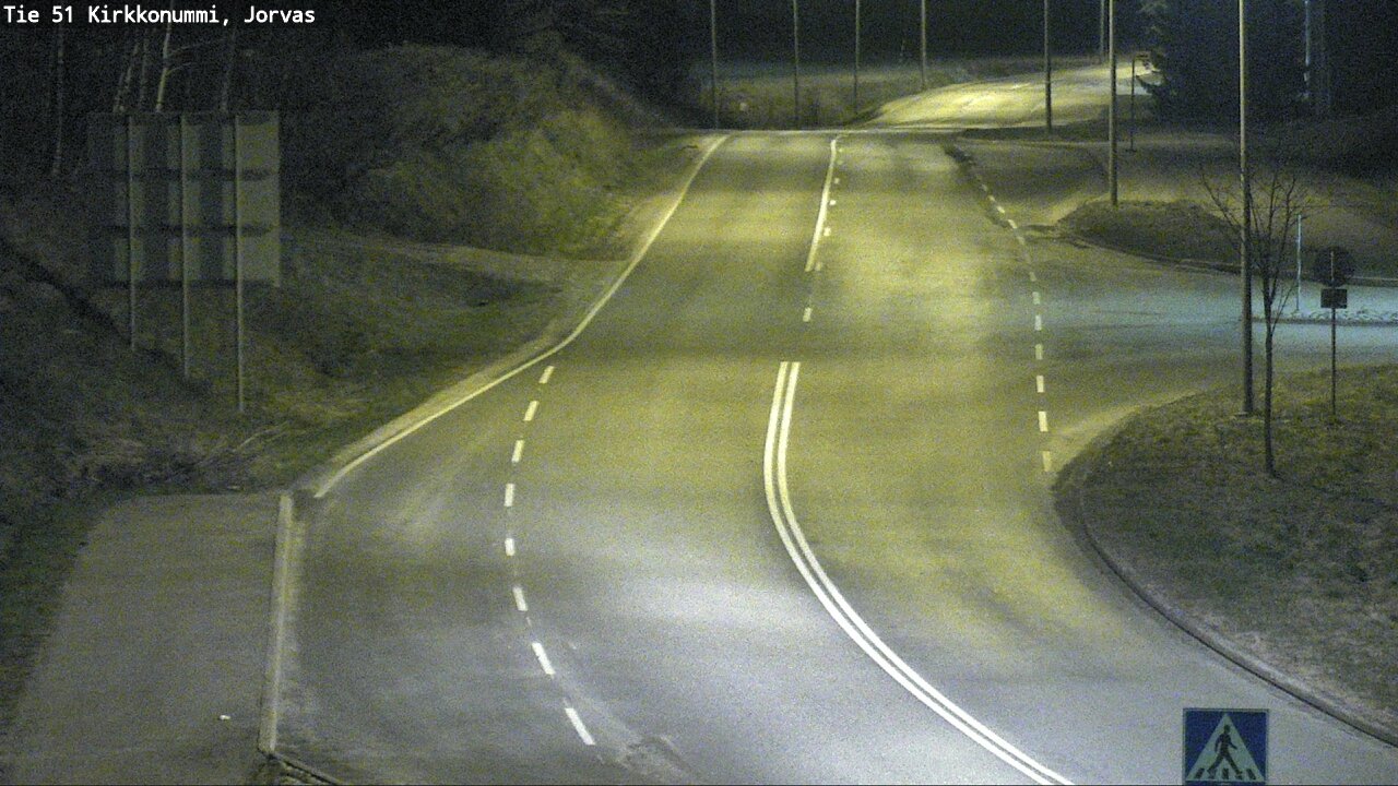 Weather Camera Image Road 51 Kirkkonummi, Jorvas, Kirkkonummi, Uusimaa
