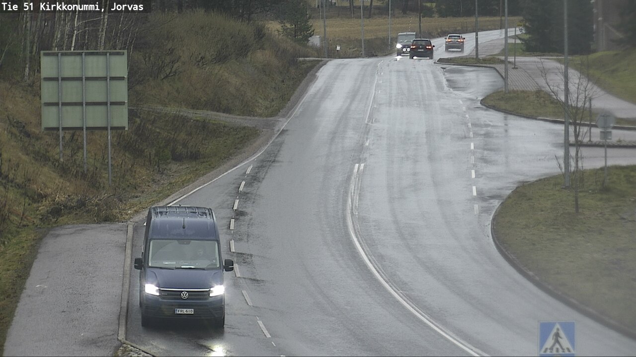 Weather Camera Image Road 51 Kirkkonummi, Jorvas, Kirkkonummi, Uusimaa