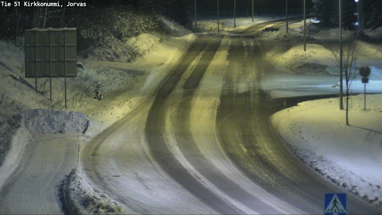 Weather Camera Image Väg 51 Kyrkslätt, Jorvas, Kirkkonummi, Uusimaa