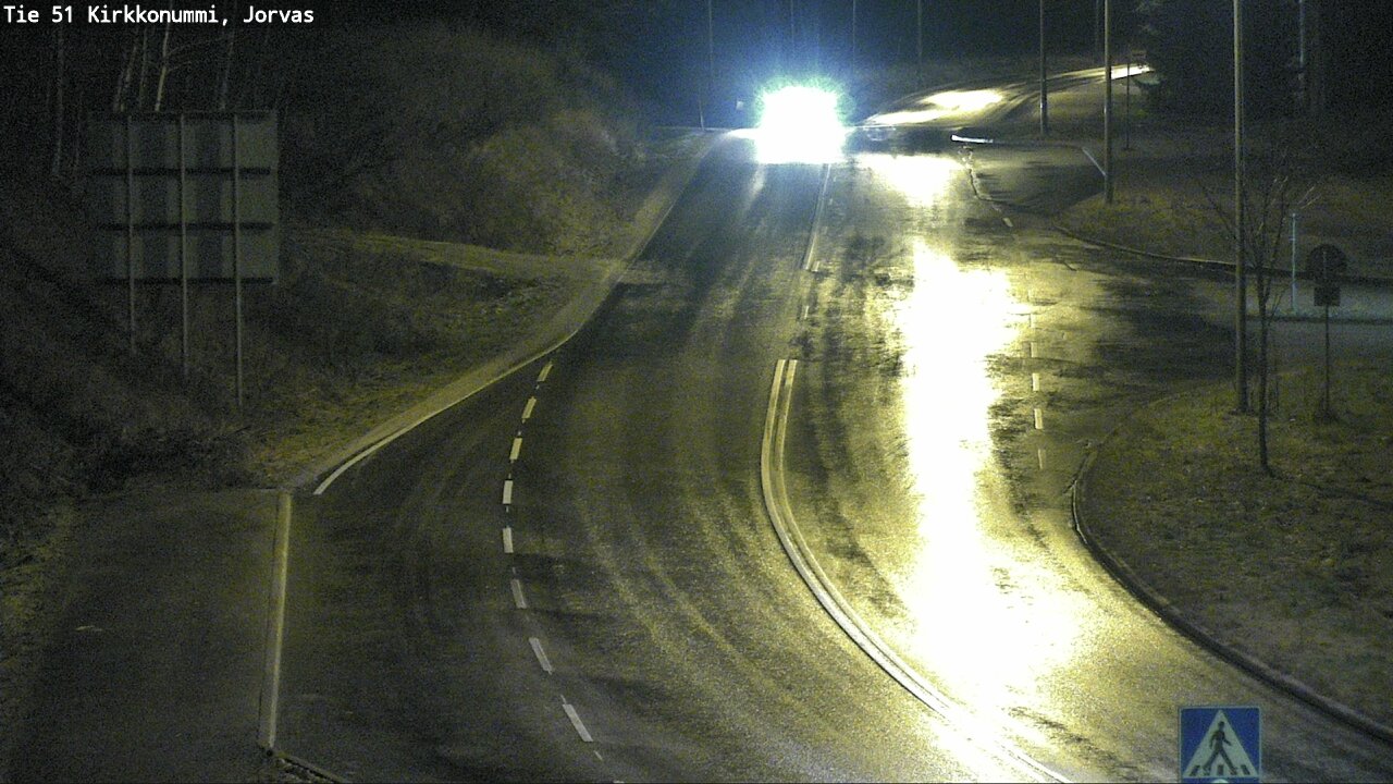 Weather Camera Image Väg 51 Kyrkslätt, Jorvas, Kirkkonummi, Uusimaa