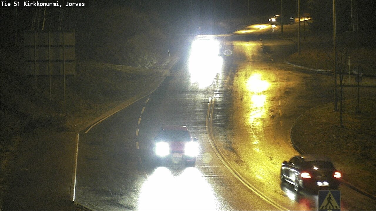 Weather Camera Image Väg 51 Kyrkslätt, Jorvas, Kirkkonummi, Uusimaa