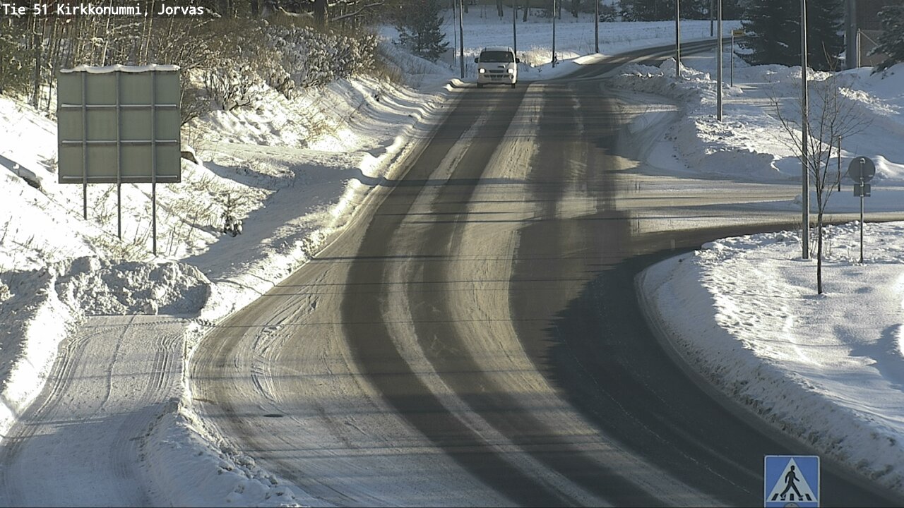 Weather Camera Image Väg 51 Kyrkslätt, Jorvas, Kirkkonummi, Uusimaa