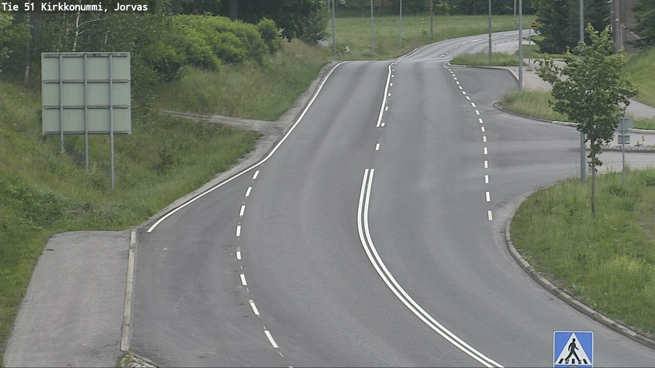 Weather Camera Image Road 51 Kirkkonummi, Jorvas, Kirkkonummi, Uusimaa