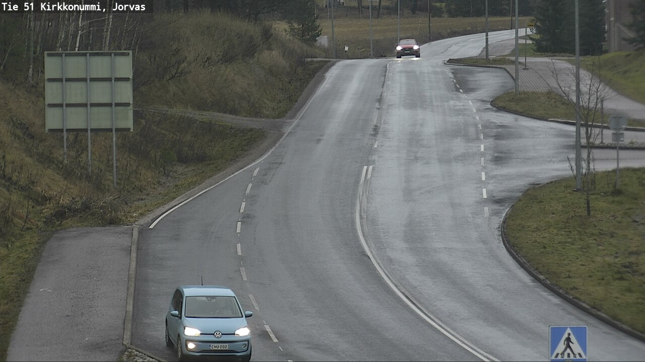Weather Camera Image Väg 51 Kyrkslätt, Jorvas, Kirkkonummi, Uusimaa
