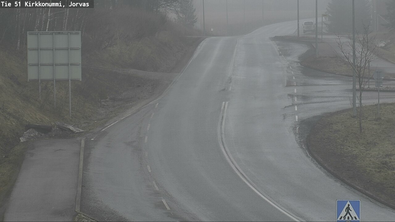 Weather Camera Image Väg 51 Kyrkslätt, Jorvas, Kirkkonummi, Uusimaa
