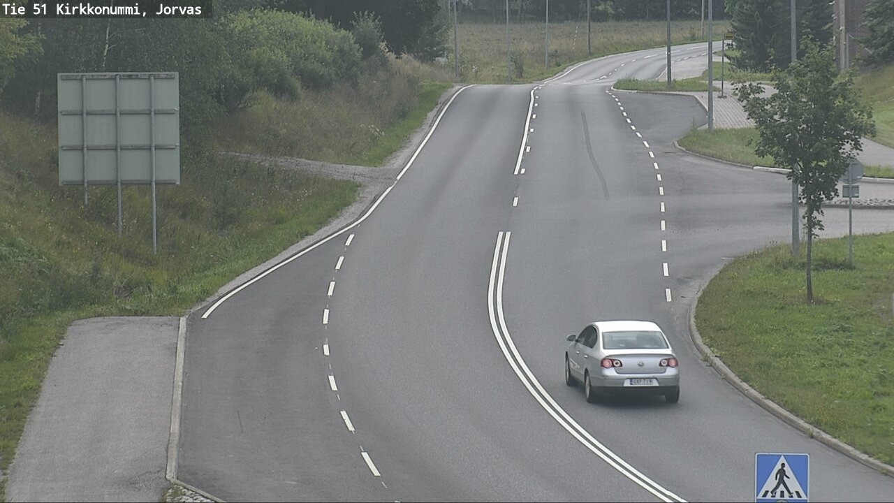 Weather Camera Image Road 51 Kirkkonummi, Jorvas, Kirkkonummi, Uusimaa
