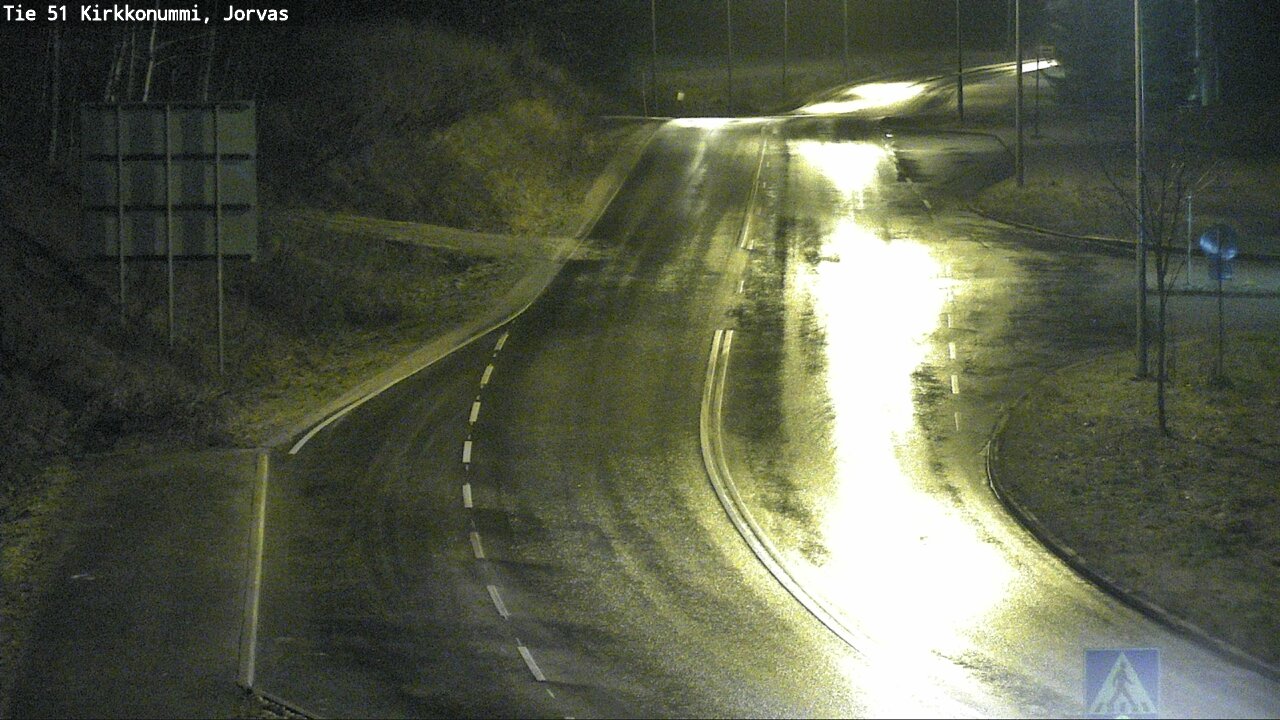 Weather Camera Image Road 51 Kirkkonummi, Jorvas, Kirkkonummi, Uusimaa