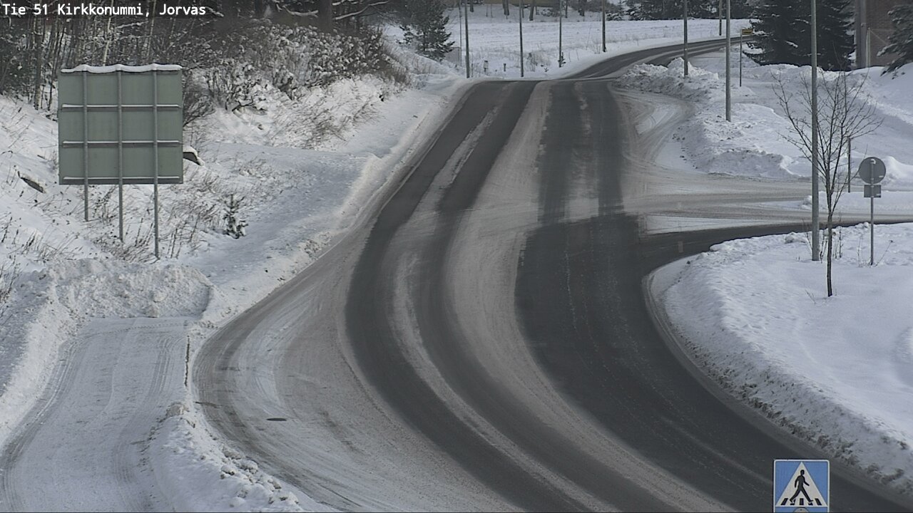 Weather Camera Image Väg 51 Kyrkslätt, Jorvas, Kirkkonummi, Uusimaa