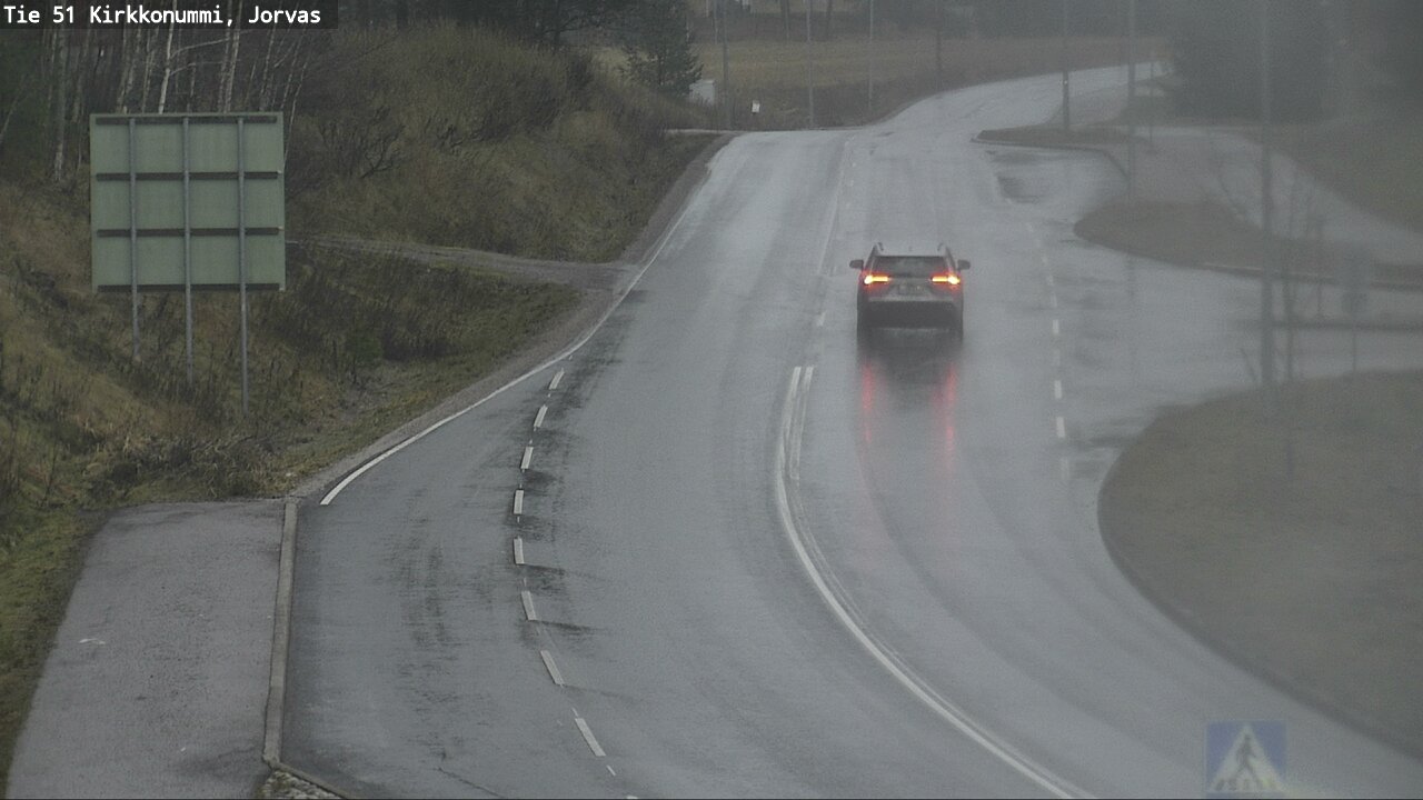 Weather Camera Image Road 51 Kirkkonummi, Jorvas, Kirkkonummi, Uusimaa