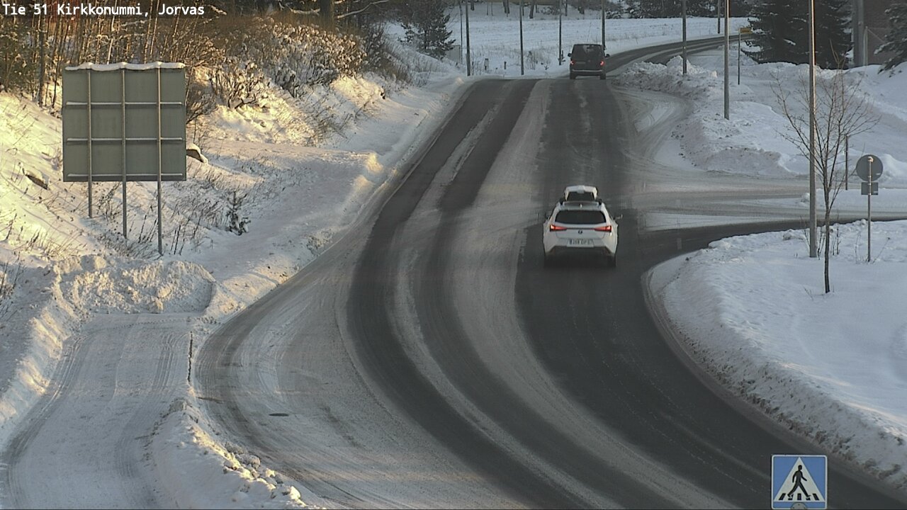 Weather Camera Image Väg 51 Kyrkslätt, Jorvas, Kirkkonummi, Uusimaa