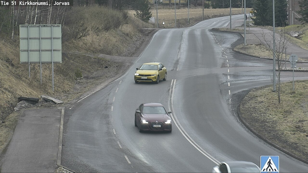 Weather Camera Image Road 51 Kirkkonummi, Jorvas, Kirkkonummi, Uusimaa