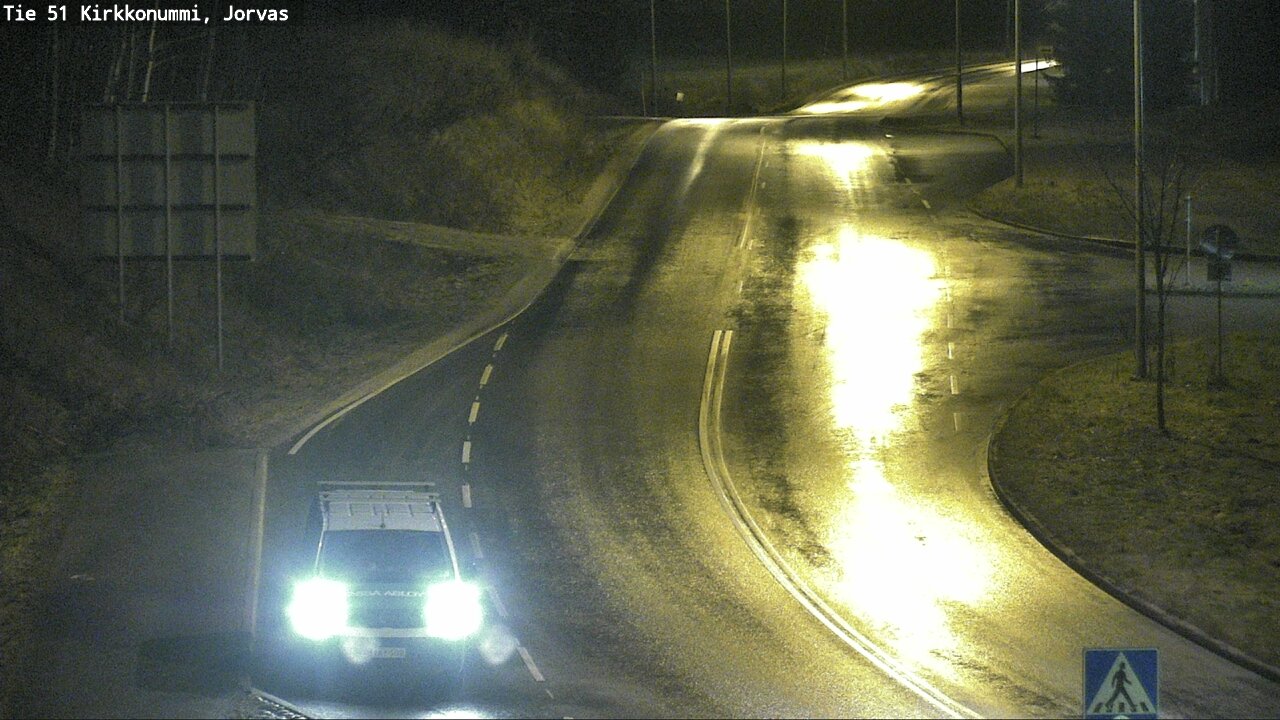 Weather Camera Image Väg 51 Kyrkslätt, Jorvas, Kirkkonummi, Uusimaa