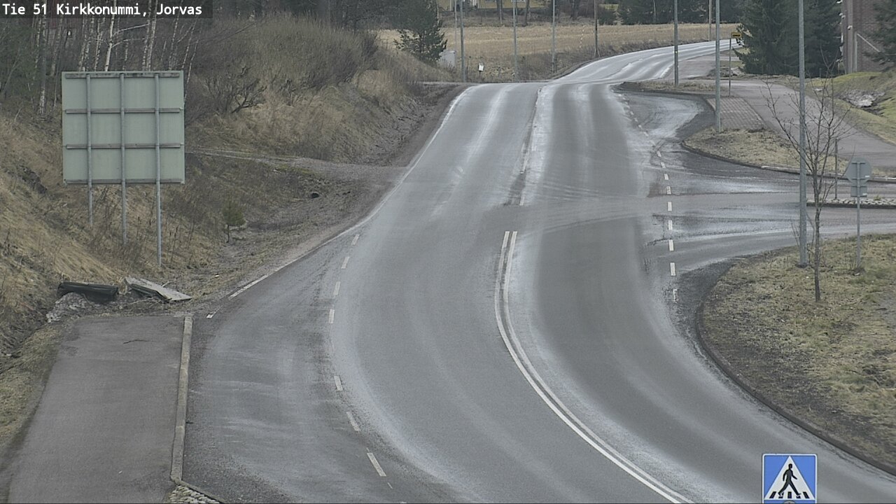 Weather Camera Image Road 51 Kirkkonummi, Jorvas, Kirkkonummi, Uusimaa