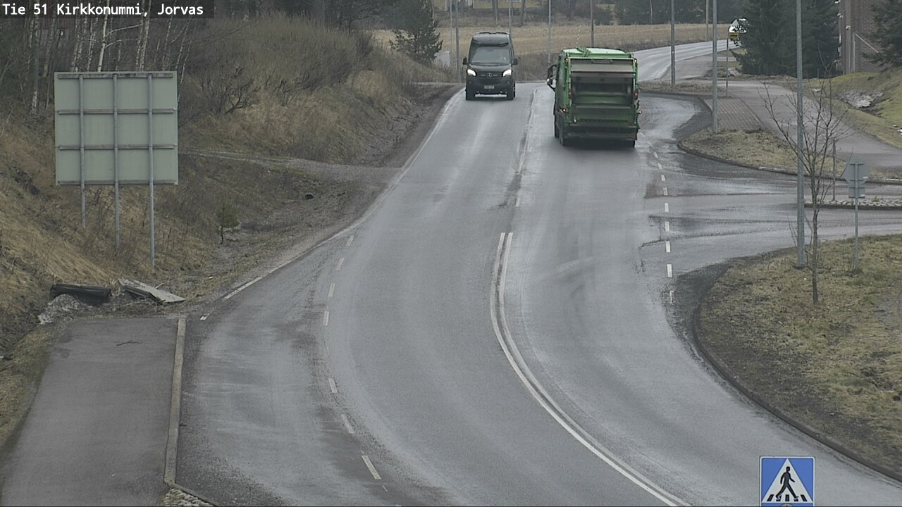 Weather Camera Image Väg 51 Kyrkslätt, Jorvas, Kirkkonummi, Uusimaa