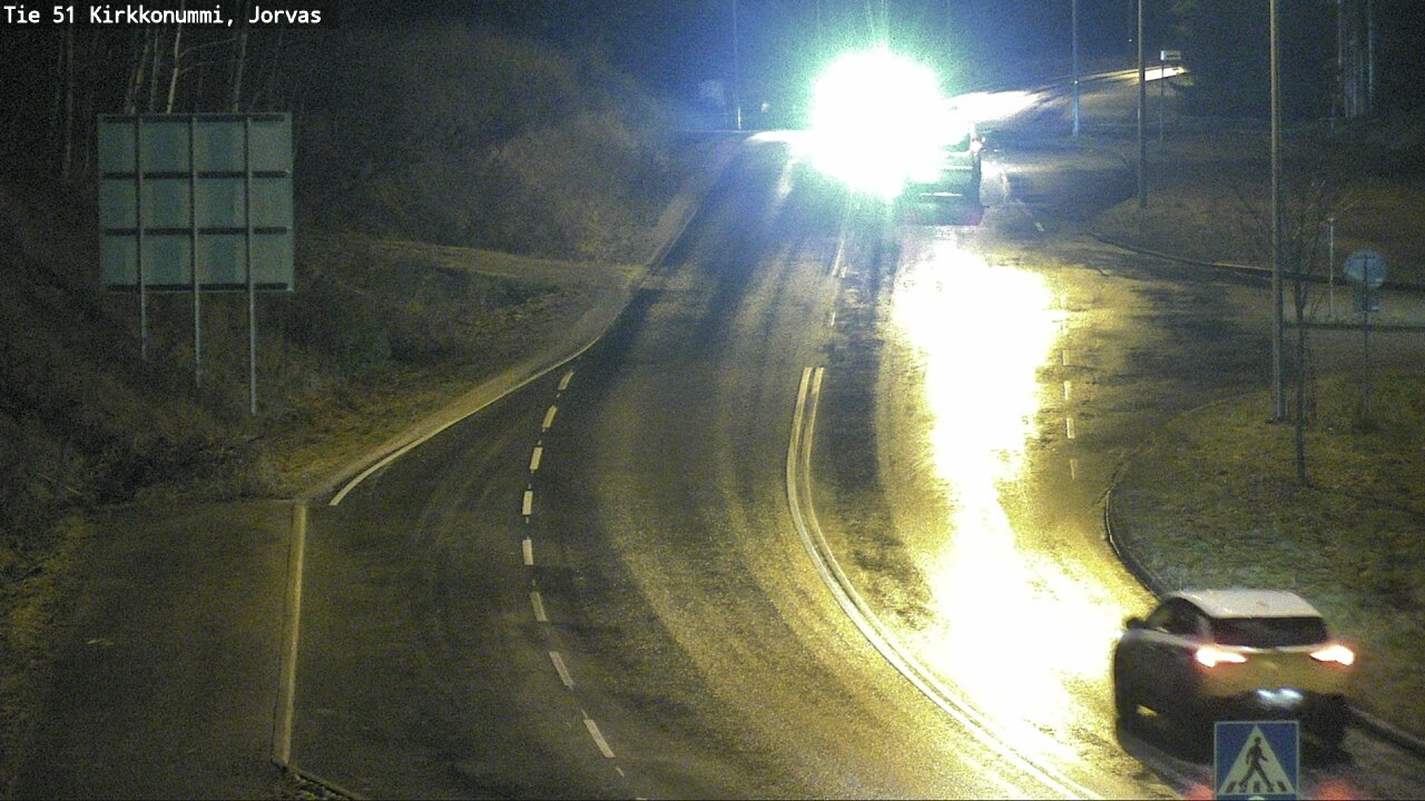 Weather Camera Image Väg 51 Kyrkslätt, Jorvas, Kirkkonummi, Uusimaa