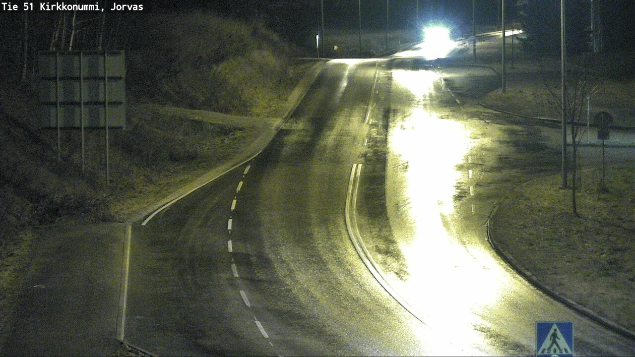 Weather Camera Image Väg 51 Kyrkslätt, Jorvas, Kirkkonummi, Uusimaa