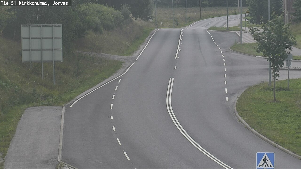 Weather Camera Image Road 51 Kirkkonummi, Jorvas, Kirkkonummi, Uusimaa