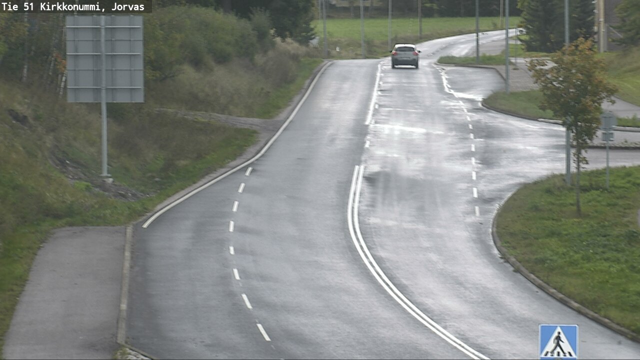 Weather Camera Image Road 51 Kirkkonummi, Jorvas, Kirkkonummi, Uusimaa