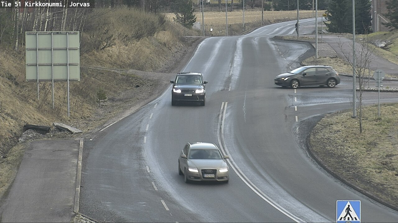 Weather Camera Image Road 51 Kirkkonummi, Jorvas, Kirkkonummi, Uusimaa