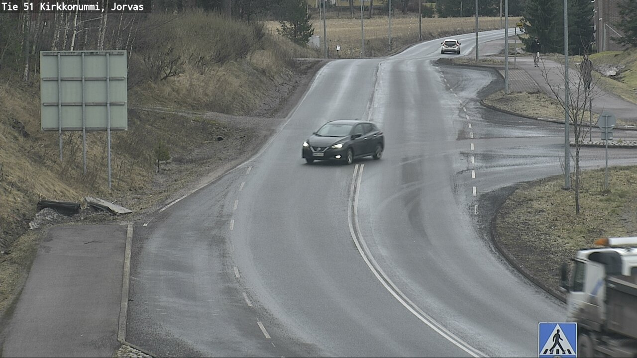 Weather Camera Image Väg 51 Kyrkslätt, Jorvas, Kirkkonummi, Uusimaa