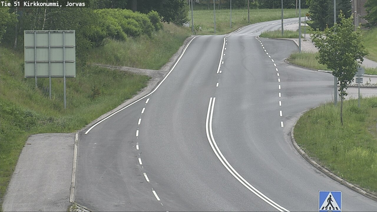 Weather Camera Image Väg 51 Kyrkslätt, Jorvas, Kirkkonummi, Uusimaa
