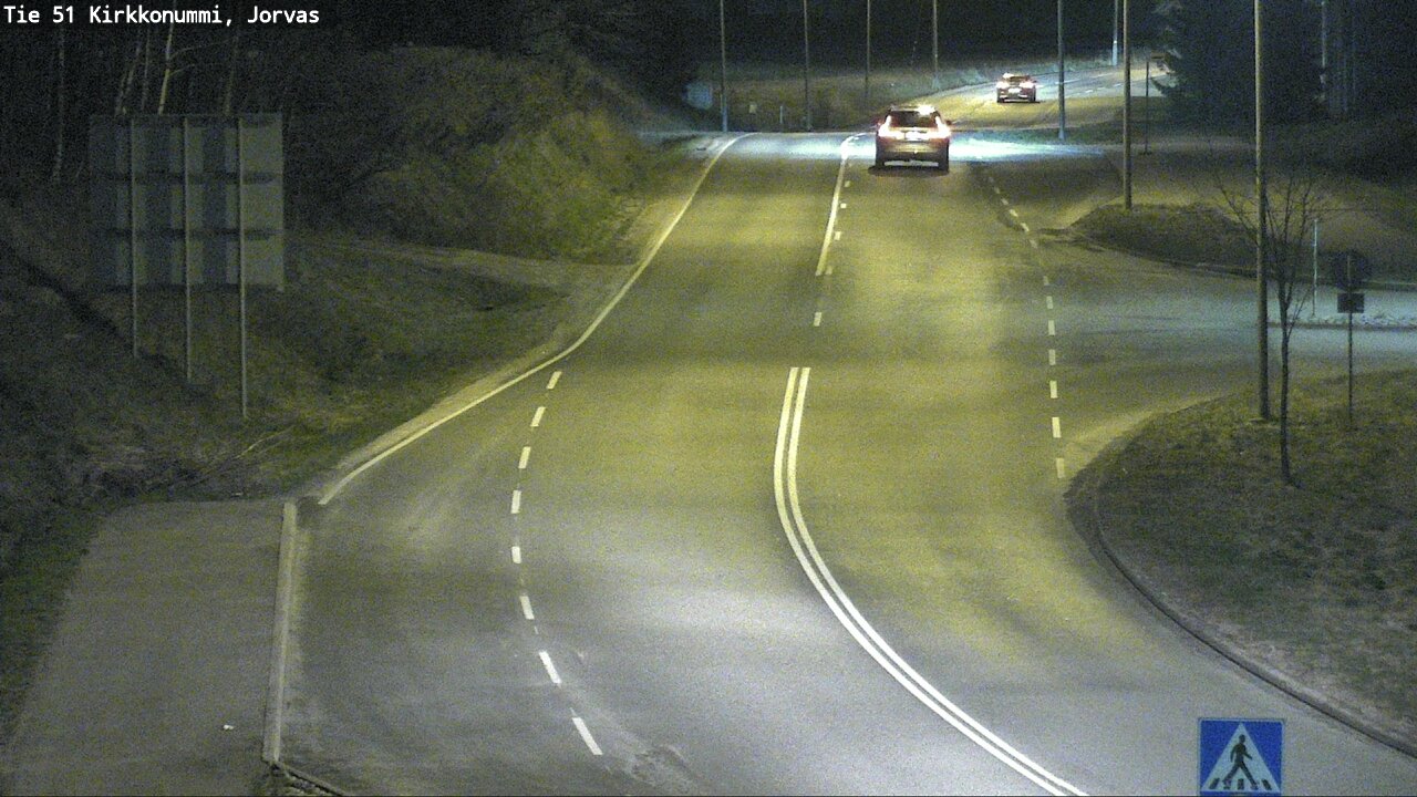 Weather Camera Image Road 51 Kirkkonummi, Jorvas, Kirkkonummi, Uusimaa