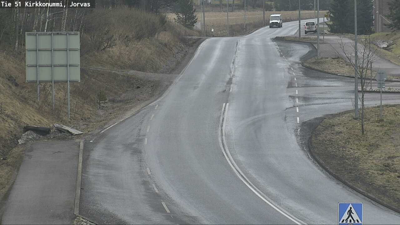 Weather Camera Image Väg 51 Kyrkslätt, Jorvas, Kirkkonummi, Uusimaa