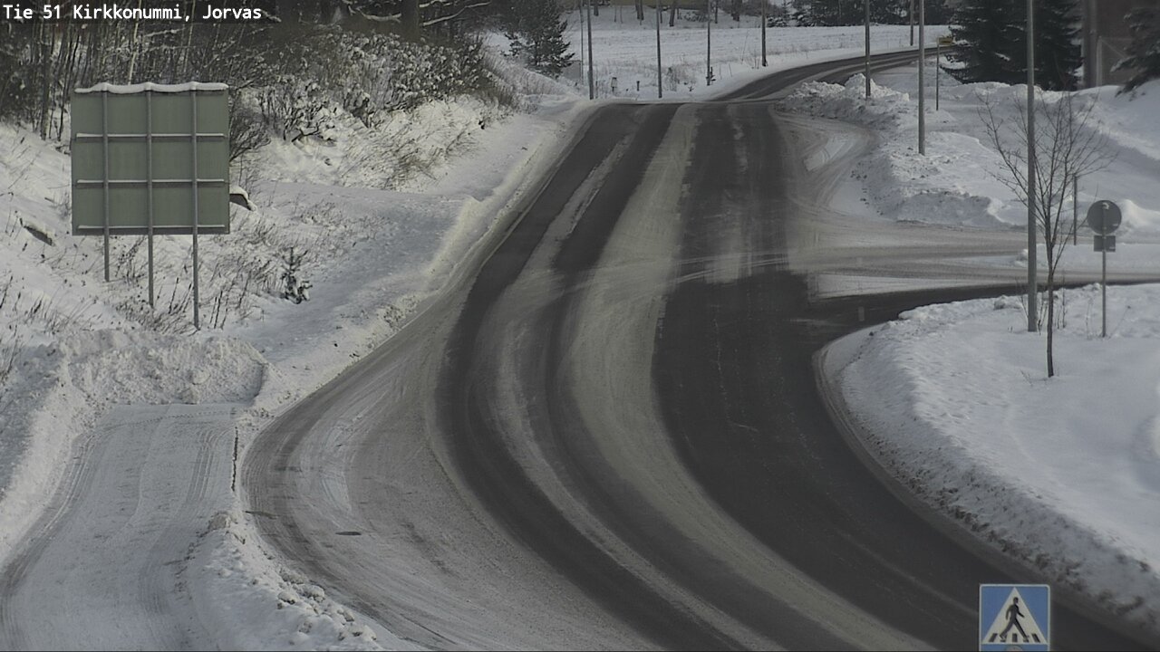 Weather Camera Image Väg 51 Kyrkslätt, Jorvas, Kirkkonummi, Uusimaa