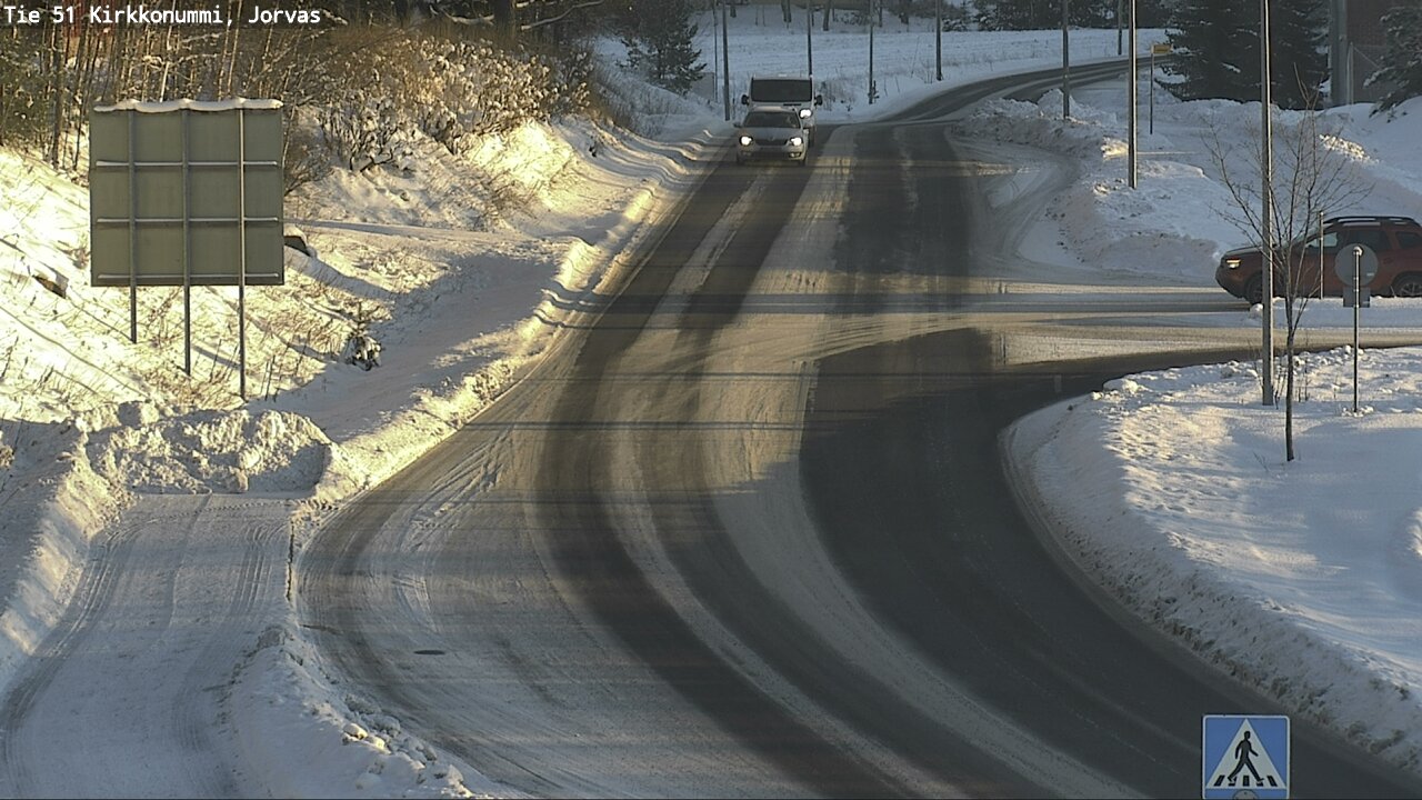 Weather Camera Image Väg 51 Kyrkslätt, Jorvas, Kirkkonummi, Uusimaa