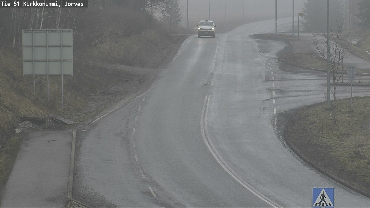 Weather Camera Image Väg 51 Kyrkslätt, Jorvas, Kirkkonummi, Uusimaa