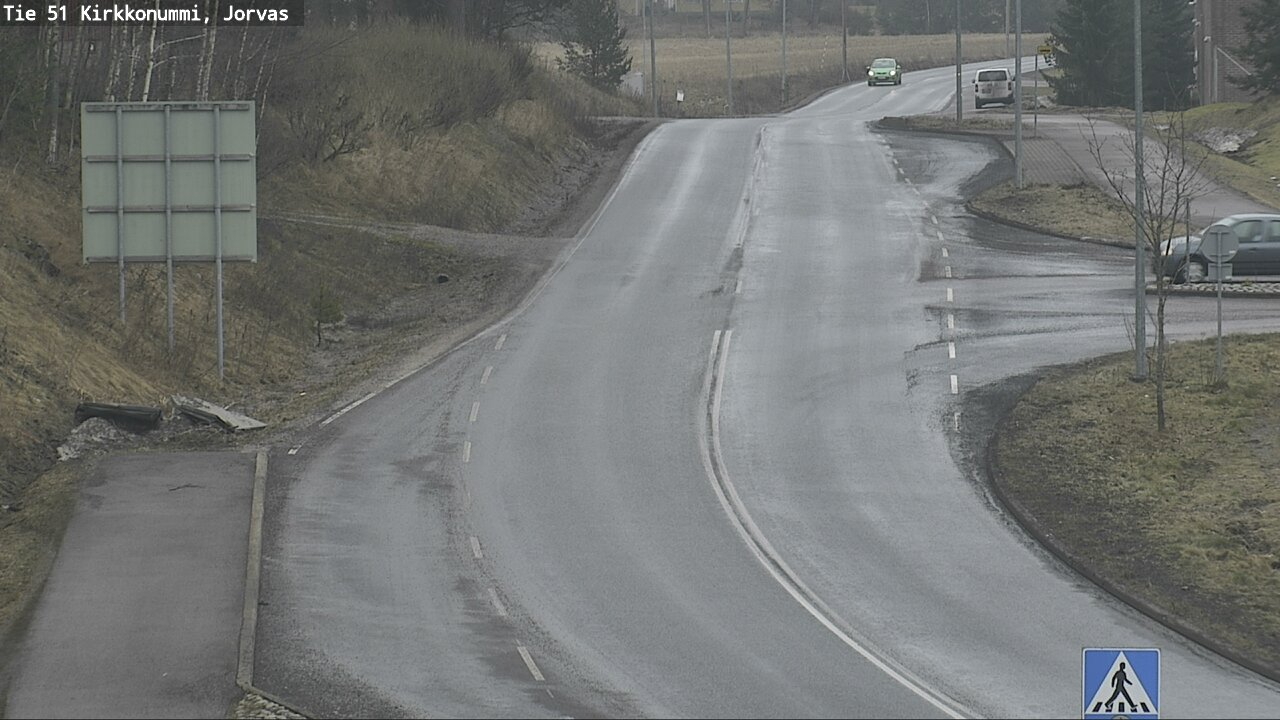 Weather Camera Image Väg 51 Kyrkslätt, Jorvas, Kirkkonummi, Uusimaa
