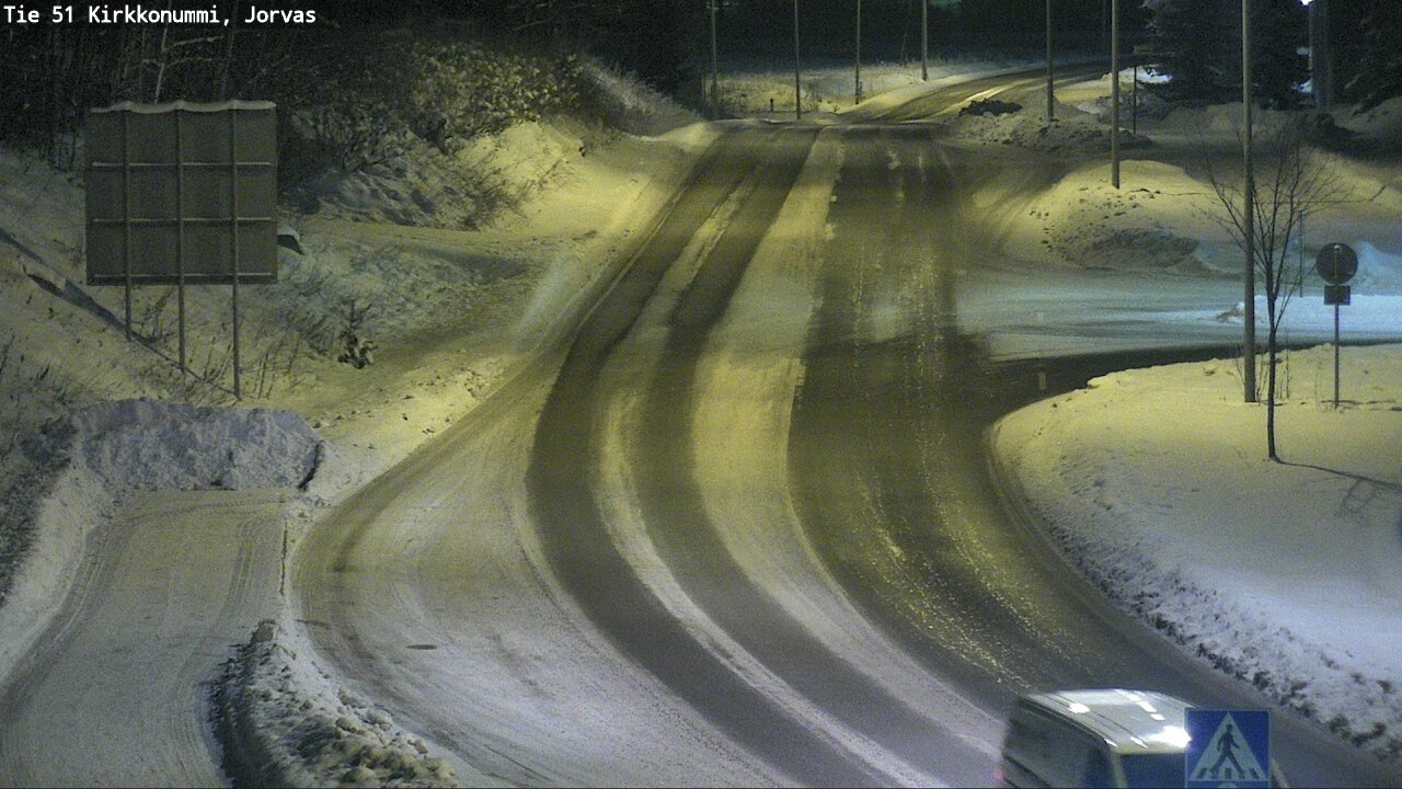 Weather Camera Image Väg 51 Kyrkslätt, Jorvas, Kirkkonummi, Uusimaa