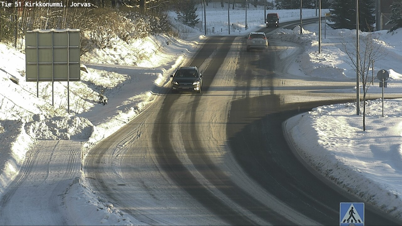 Weather Camera Image Väg 51 Kyrkslätt, Jorvas, Kirkkonummi, Uusimaa