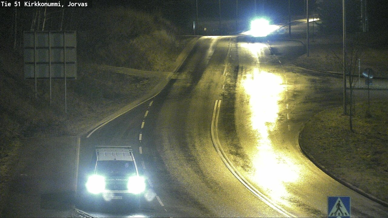 Weather Camera Image Väg 51 Kyrkslätt, Jorvas, Kirkkonummi, Uusimaa