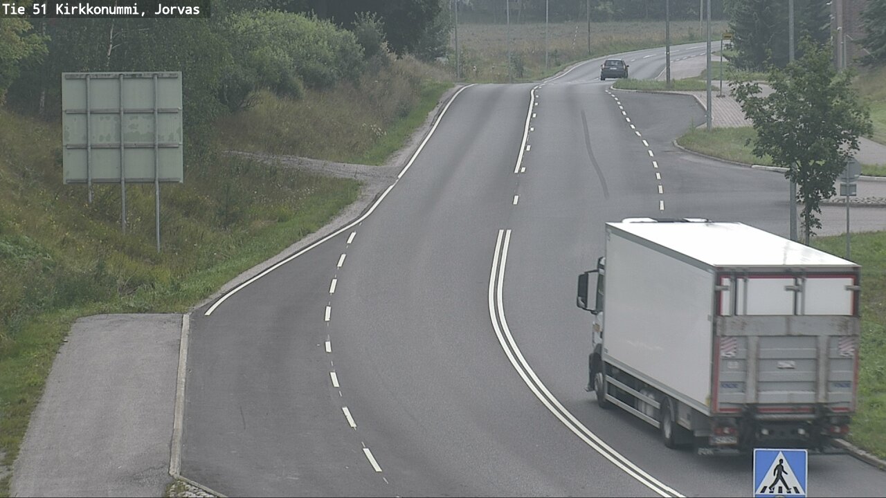 Weather Camera Image Road 51 Kirkkonummi, Jorvas, Kirkkonummi, Uusimaa
