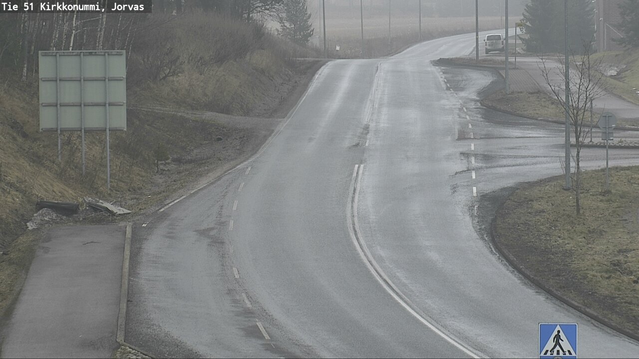 Weather Camera Image Väg 51 Kyrkslätt, Jorvas, Kirkkonummi, Uusimaa
