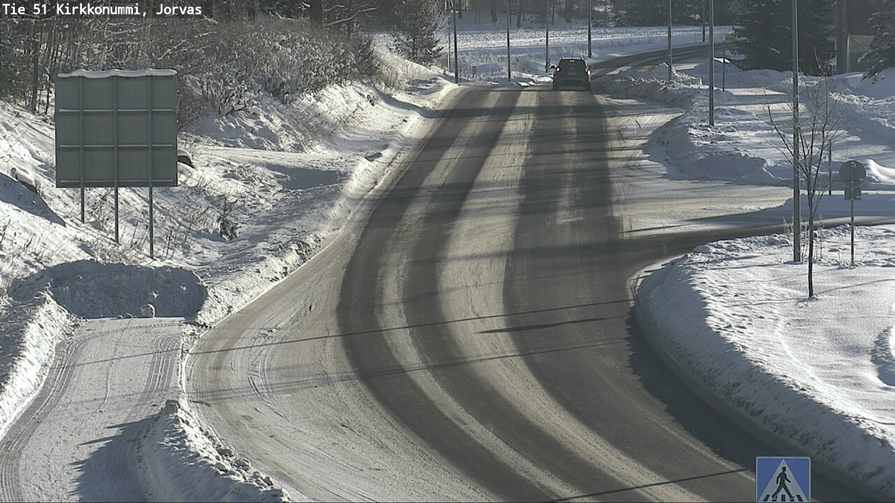 Weather Camera Image Road 51 Kirkkonummi, Jorvas, Kirkkonummi, Uusimaa