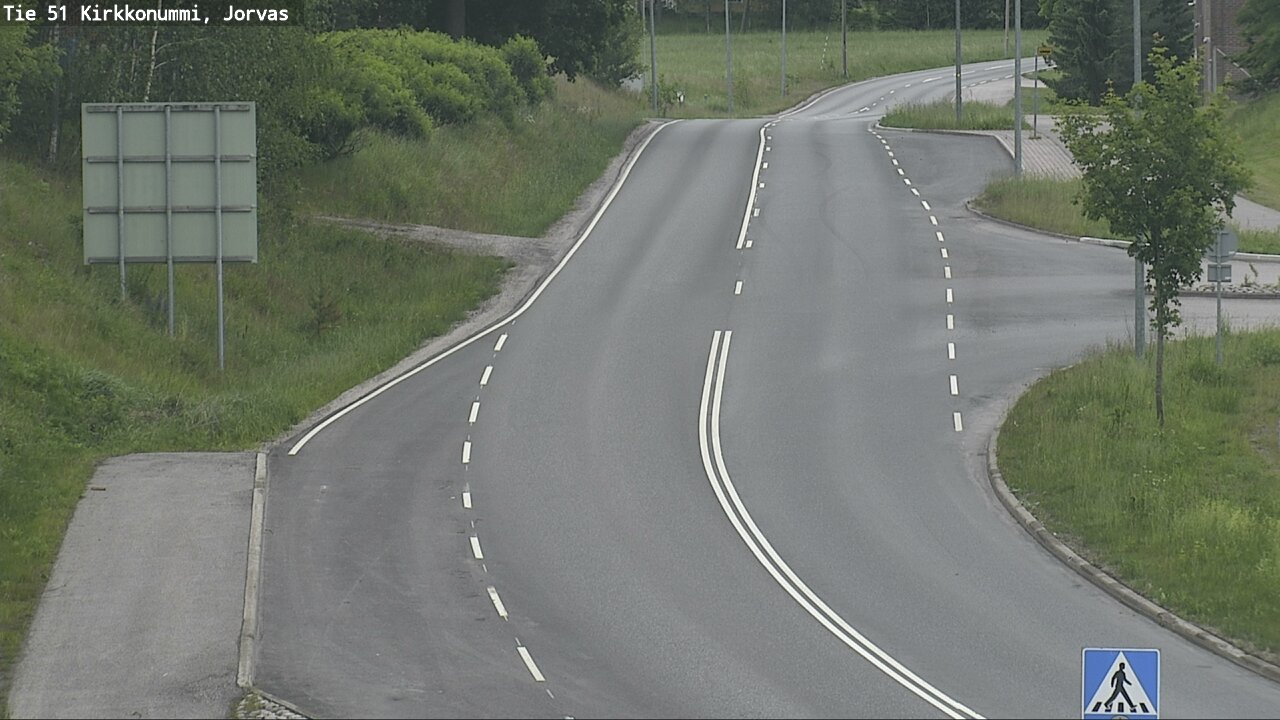 Weather Camera Image Road 51 Kirkkonummi, Jorvas, Kirkkonummi, Uusimaa