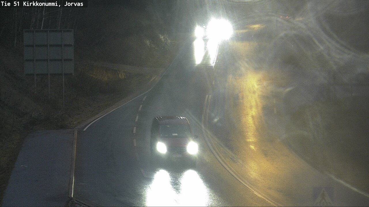 Weather Camera Image Road 51 Kirkkonummi, Jorvas, Kirkkonummi, Uusimaa