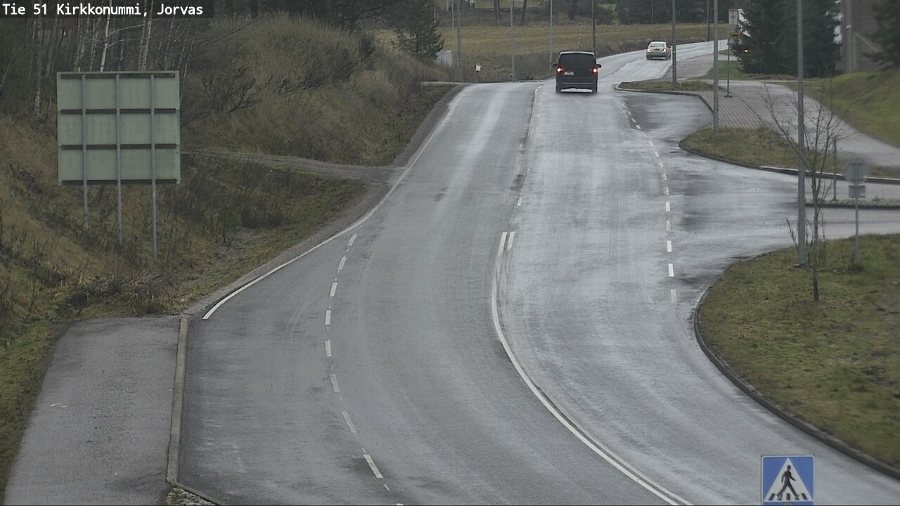 Weather Camera Image Väg 51 Kyrkslätt, Jorvas, Kirkkonummi, Uusimaa