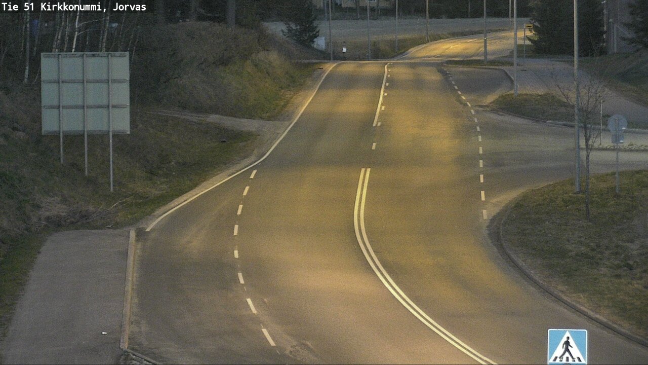 Weather Camera Image Road 51 Kirkkonummi, Jorvas, Kirkkonummi, Uusimaa